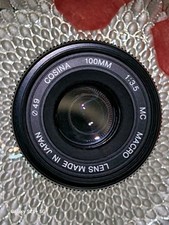 Cosina macro lens for sale  RENFREW