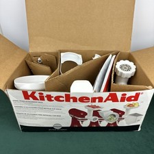 Usado, Pacote de acessórios KitchenAid suporte misturador cortador branco triturador moedor filtro comprar usado  Enviando para Brazil
