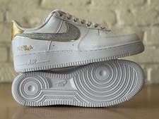 Usado, Tênis Nike Air Force 1 Low Premium NOLA Branco Nova Orleans DZ5425-100 Tamanho 11 comprar usado  Enviando para Brazil