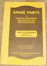 Manual de repuestos para moto Harley vintage segunda mano  Embacar hacia Mexico