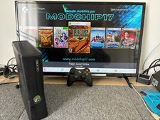 Xbox 360 Slim RGH3.0 250go 5000 Jeux retros + 250 Jeux Xbox 360. na sprzedaż  Wysyłka do Poland