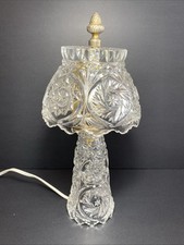 Crystal glass lamp for sale  Veradale