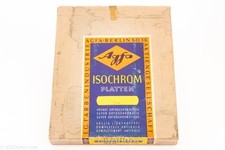 Placas de filme fotográfico Agfa Isochrom Platten 18x24 cm LOOK V28 comprar usado  Enviando para Brazil