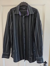 mens pinstripe shirt for sale  COLCHESTER