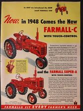 1948 vintage farmall for sale  New Gloucester