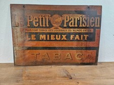 Tôle publicitaire journal d'occasion  La Rivière-de-Corps