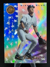 Usado, 1997 ESPELHO AZUL PARALELO CERTIFICADO PINNACLE #141 DEREK JETER ESTADO PERFEITO SP 1/199 comprar usado  Enviando para Brazil