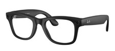 Óculos Ray-Ban Meta Wayfarer preto fosco transparente para G15 verde transições 53 mm comprar usado  Enviando para Brazil