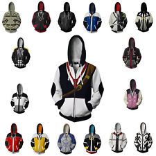 Kingdom Hearts 3D Hoodies Cosplay Sora Aqua Axel Moletons Jaqueta Casaco Fantasia comprar usado  Enviando para Brazil