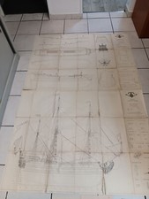Plan ancien 1957 d'occasion  Gan