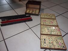 Conjunto de jogo de azulejos antigo original chinês Abercrombie Mahjong, usado comprar usado  Enviando para Brazil