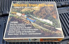 Conjunto de trem elétrico Marx antigo 52885 locomotiva a vapor resistente incompleto  comprar usado  Enviando para Brazil