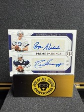 2022 National Treasures Prime Pairings Roger Staubach And Drew Pearson Autos /25 comprar usado  Enviando para Brazil