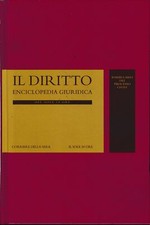 Diritto. enciclopedia giuridic usato  Italia