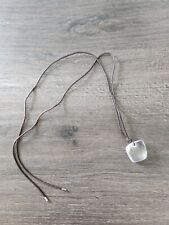 Swarovski clear pendant for sale  BURY