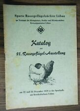 Katalog zur rassegeflügel gebraucht kaufen  Zittau