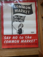 political poster for sale political poster for sale NORTH WALSHAM