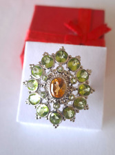 Bague cocktail citrine d'occasion Bague cocktail citrine d'occasion  L'Île-Rousse