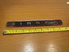 Metal singer badge for sale  LEATHERHEAD