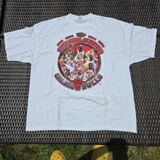Camiseta Vintage Starter 1997 Chicago Bulls NBA Champs Finals Tamanho XXL Rara Jordan comprar usado  Enviando para Brazil