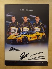 WEC 6h Spa 2025 Corvette Z06 LMGT3.R Team TF SPORT #81 Original Signiert Van... comprar usado  Enviando para Brazil