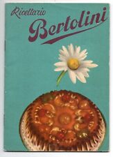 Ricettario bertolini ditta usato  Italia