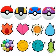 Pokemon pokeball badge for sale  LEICESTER