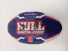 Bola de rugby assinada Hull Kingston Rovers - Rhino Super League, usado comprar usado  Enviando para Brazil