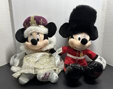 Conjunto de Pelúcia Disney Store London Minnie Mouse Queen & Mickey Mouse Guard Usado comprar usado  Enviando para Brazil
