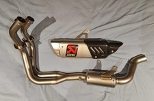 Akrapovic yamaha exhaust for sale  PRESTON