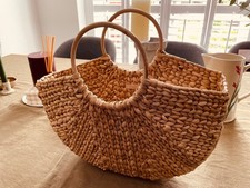 Zara raffia straw for sale  NEWTON-LE-WILLOWS