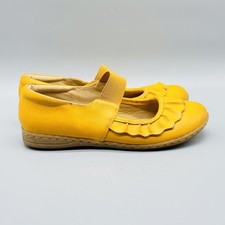 Sapatos Livie & Luca Meninas 1Y Amarelo Mary Jane Couro Babado Sapatilhas Conforto Crianças comprar usado  Enviando para Brazil