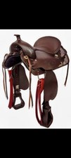 Baumloser westernsattel braun gebraucht kaufen  Unna