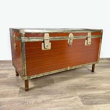 Baule vintage legno usato  San Giorgio a Liri