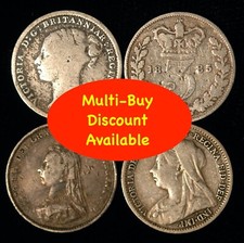 Threepence 1887 1901 for sale  SIDMOUTH