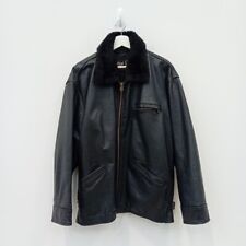 Real leather mens for sale  FLEET