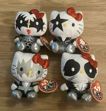 Hello Kitty KISS TY Coleção de Pelúcia Rock & Roll Bichos de Pelúcia Conjunto de 4 comprar usado Hello Kitty KISS TY Coleção de Pelúcia Rock & Roll Bichos de Pelúcia Conjunto de 4 comprar usado  Enviando para Brazil