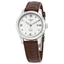 Relógio feminino Tissot Le Locle automático mostrador prateado T006.207.16.038.00 comprar usado  Enviando para Brazil