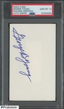 George young signed for sale  Passaic