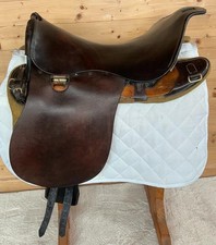 Selim de couro militar padrão universal UPS cavalaria por S.Hunter & Co 1928, usado comprar usado  Enviando para Brazil