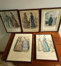 Lot gravures mode d'occasion  Bassillac