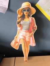 Sagoma polistirolo barbie usato  Belpasso