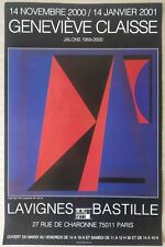 Geneviève claisse affiche d'occasion  Les Lilas