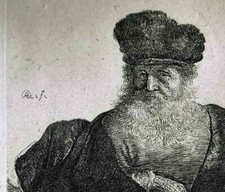 Rembrandt riginal radierung gebraucht kaufen  Eberbach