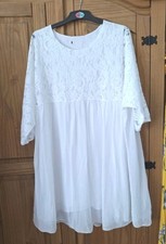 White lace top for sale  ABERDARE