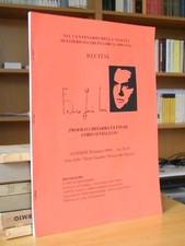 Federico garcia lorca usato  Due Carrare