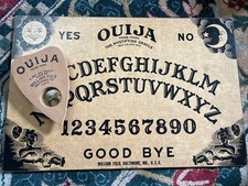 Vtg wooden ouija for sale  Shipping to Ireland