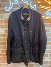 Barbour giaccone nero usato  Roma
