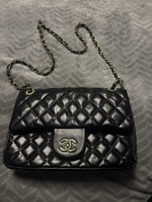 Chanel black quilted for sale  KNUTSFORD