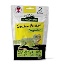 Reptile calcium dusting for sale  FAKENHAM